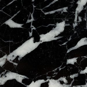 black marble tile- The Mosaic Shop