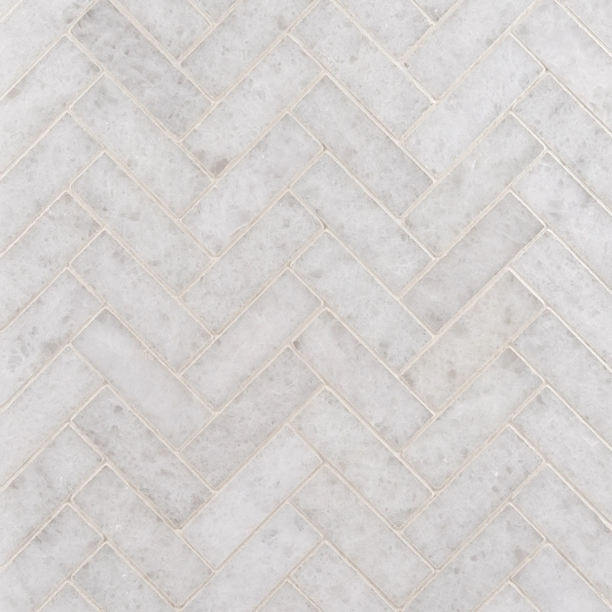 lunar herringbone marble mosaic natural stone | The Mosaic Shop