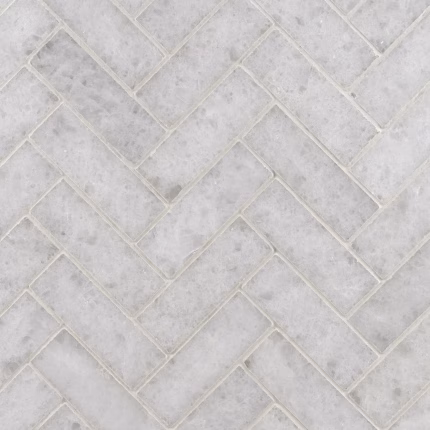 Lunar Herringbone Mosaic Tile | The Mosaic Shop