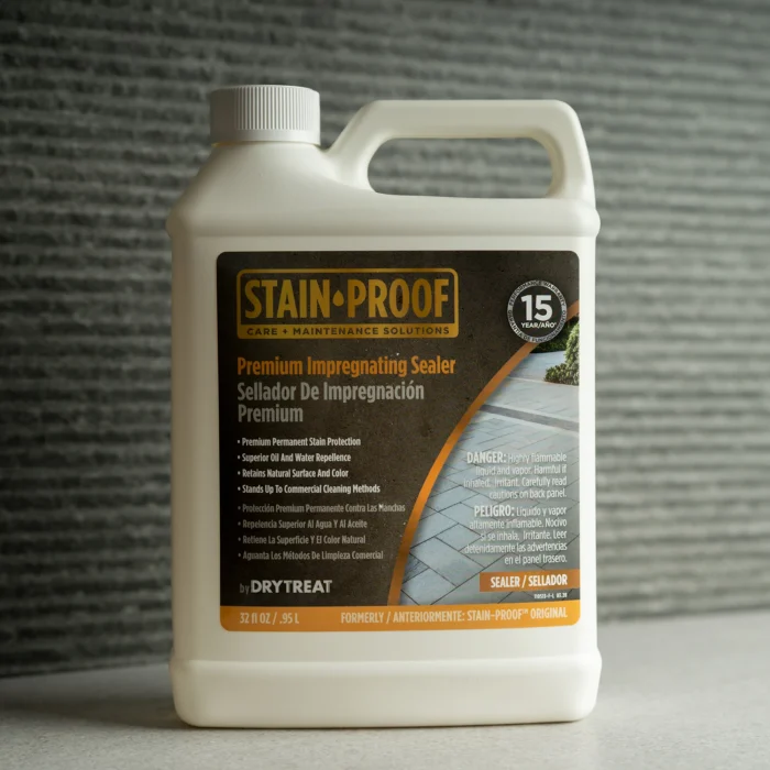 stain proof premium impregnating natural stone sealer | The Mosaic Shop